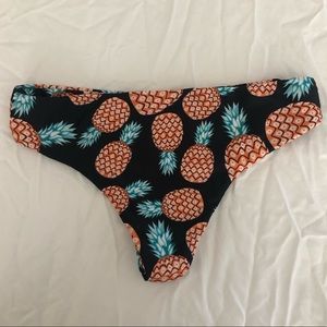 Pineapple bikini bottoms